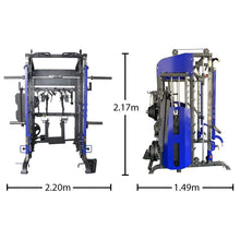Cargar imagen en el visor de la galería, Rack multifuncional Smith power gym RS1 100 kg - RS Fitness