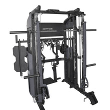 Cargar imagen en el visor de la galería, Rack Multifuncional Smith Power Gym RS1 120 kg - RS Fitness
