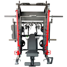 Cargar imagen en el visor de la galería, Rack multifuncional Smith power gym RS1 100 kg - RS Fitness
