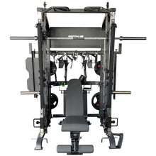 Cargar imagen en el visor de la galería, Rack Multifuncional Smith Power Gym RS1 80 kg - RS Fitness
